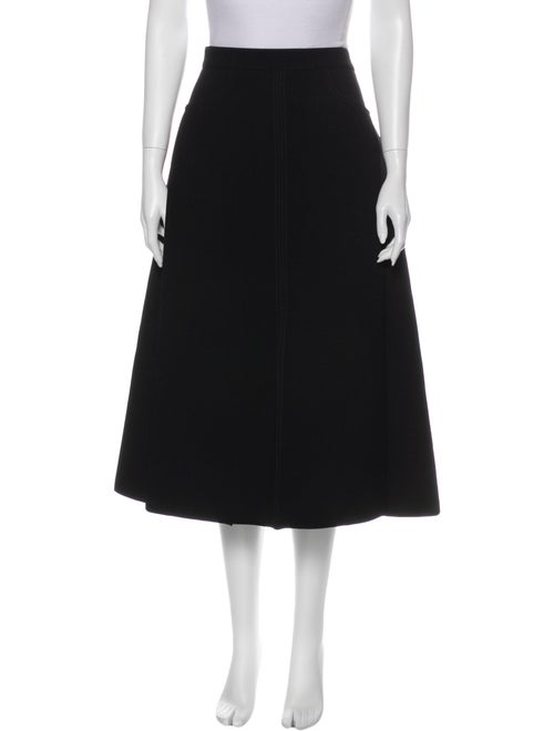 Dion Lee Midi Length Skirt Black