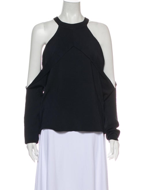 Dion Lee Crew Neck Sweater Blue