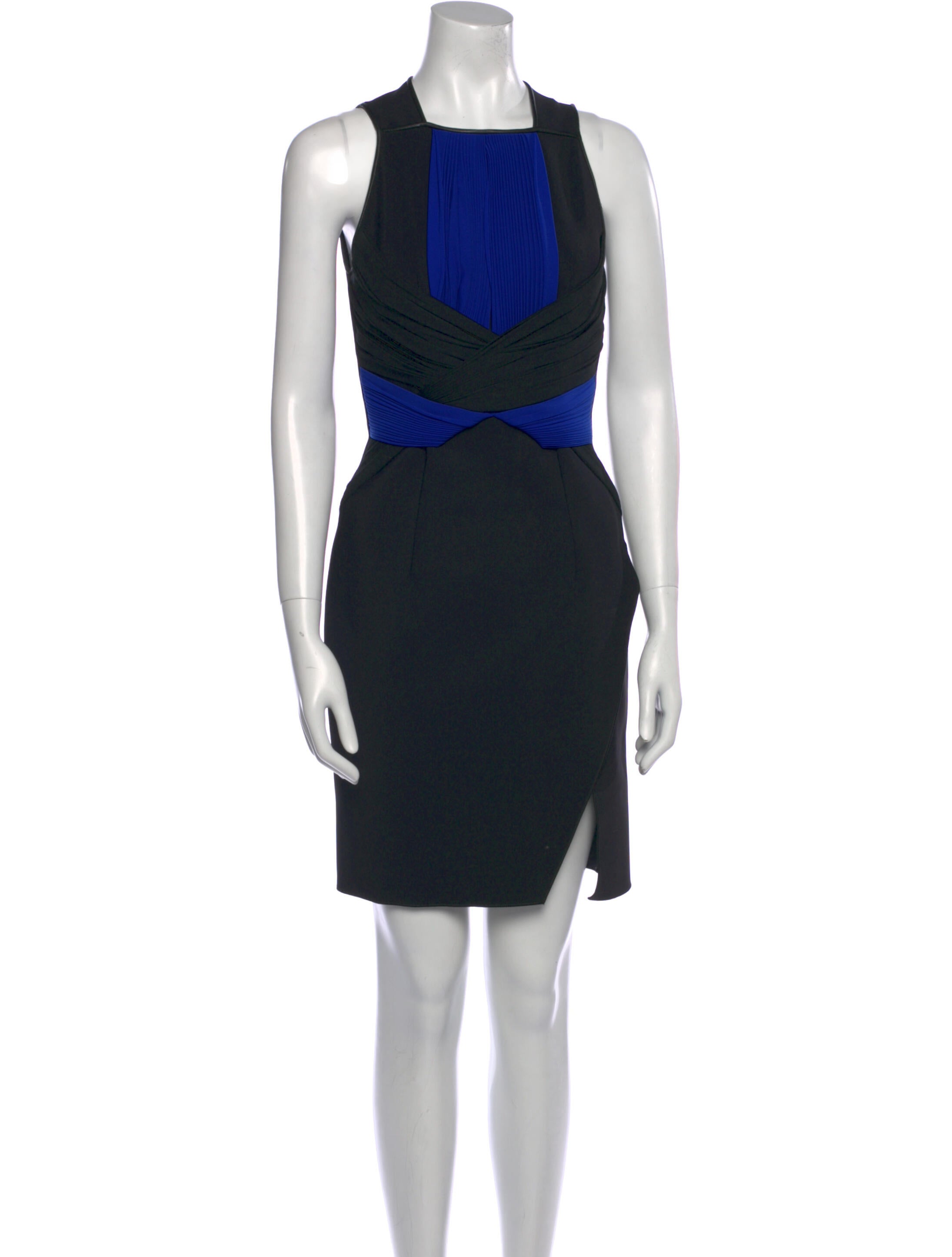 Dion Lee Colorblock Pattern Mini Dress
