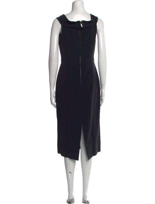 Dion Lee Scoop Neck Midi Length Dress