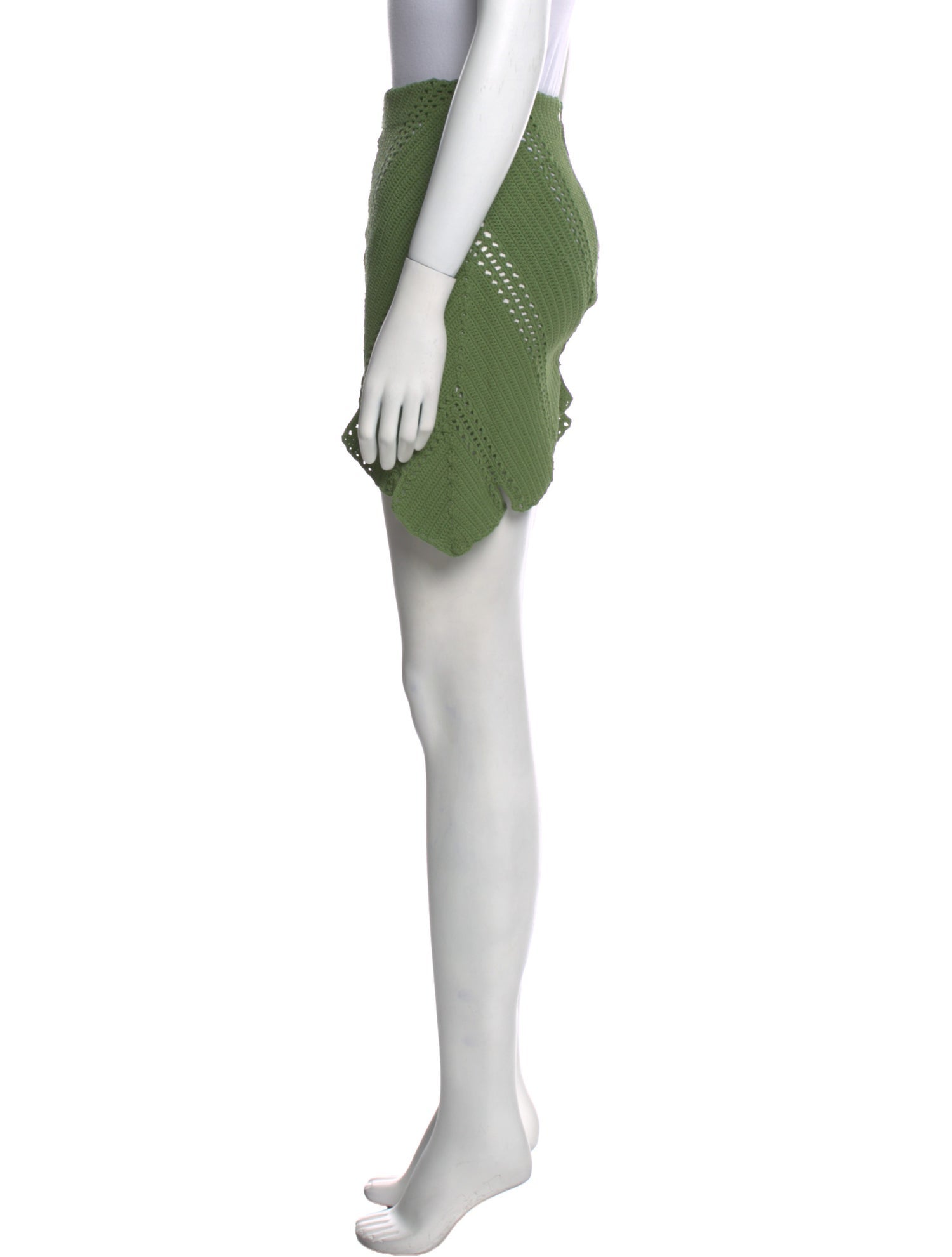 Dion Lee Crochet Mini Skirt