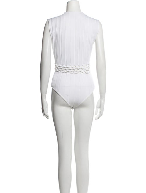 Dion Lee V-Neck Sleeveless Bodysuit