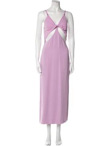 Dion Lee Dresses V-Neck Long Dress Us4, UK8 | S