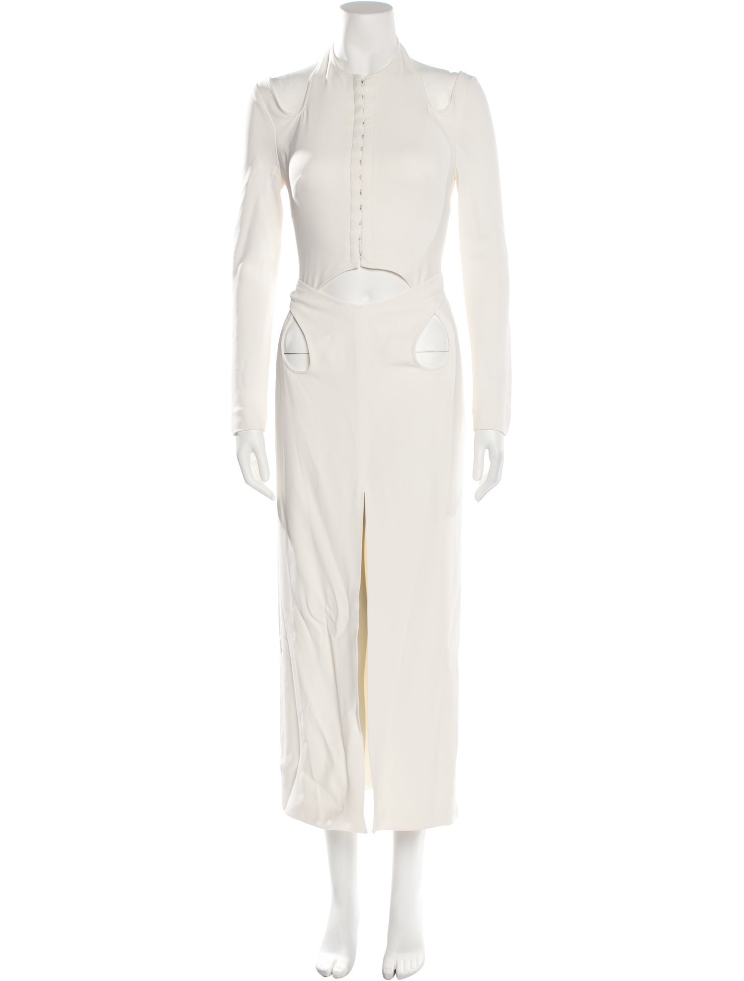 Dion Lee Mock Neck Long Dress