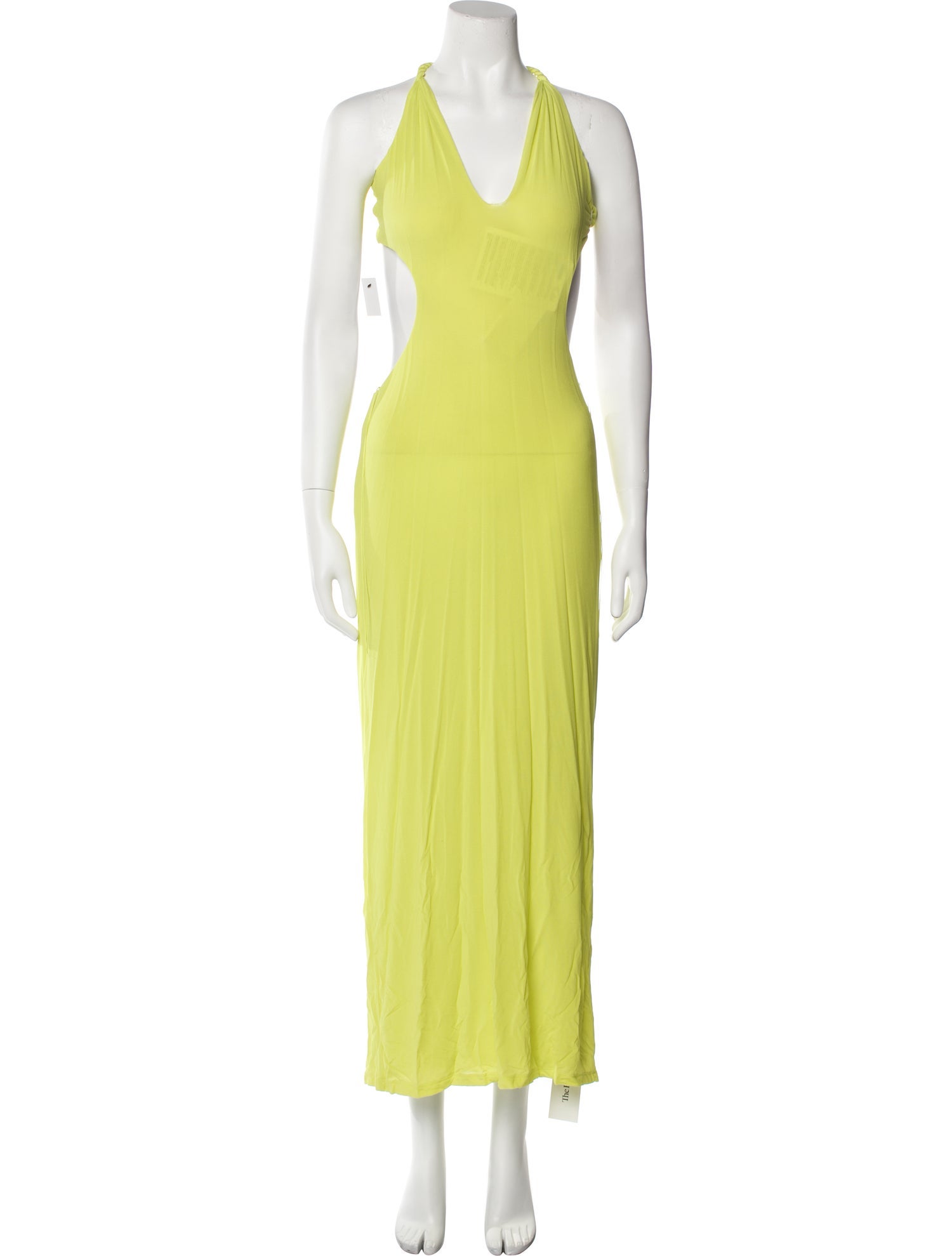 Dion Lee V-Neck Long Dress