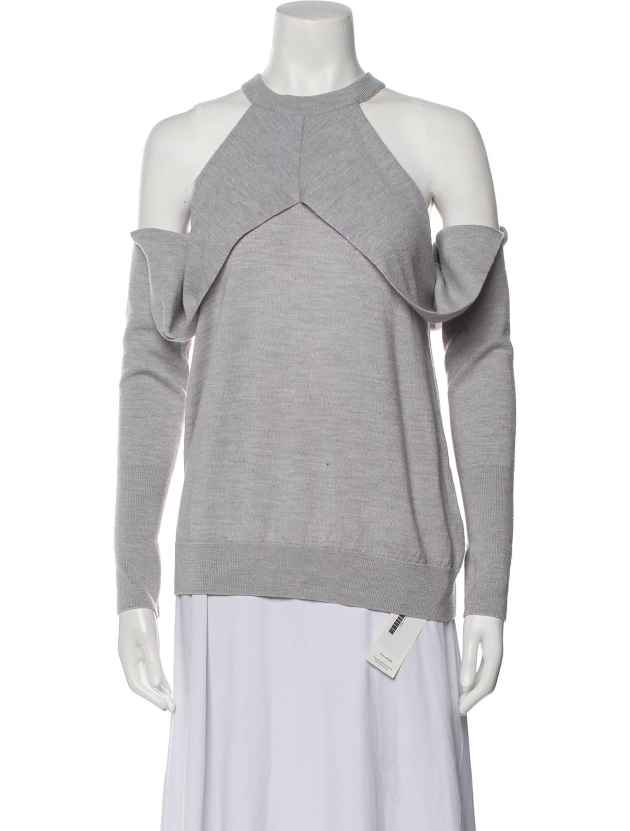 Dion Lee Wool Mock Neck Sweater