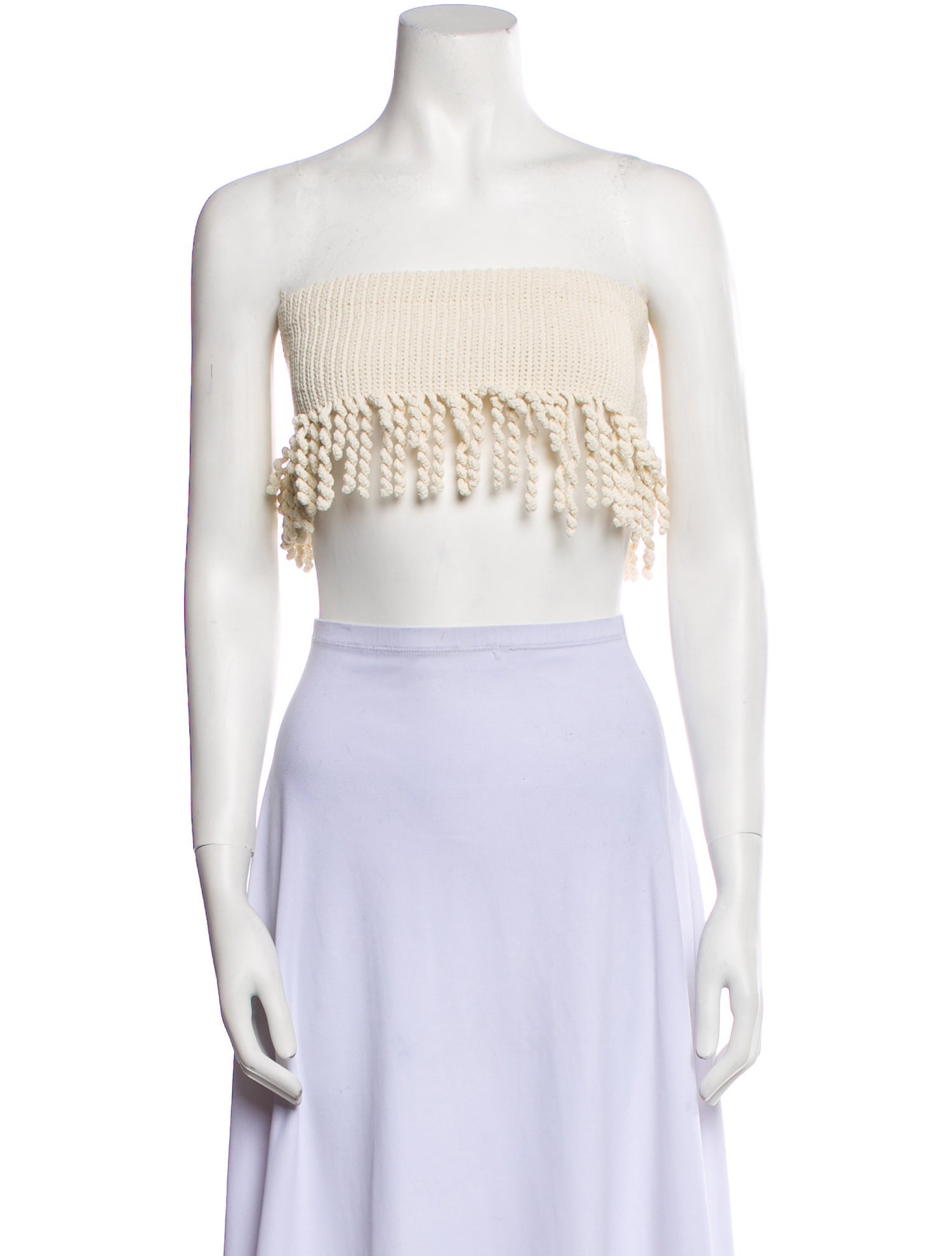 Dion Lee Strapless Crop Top