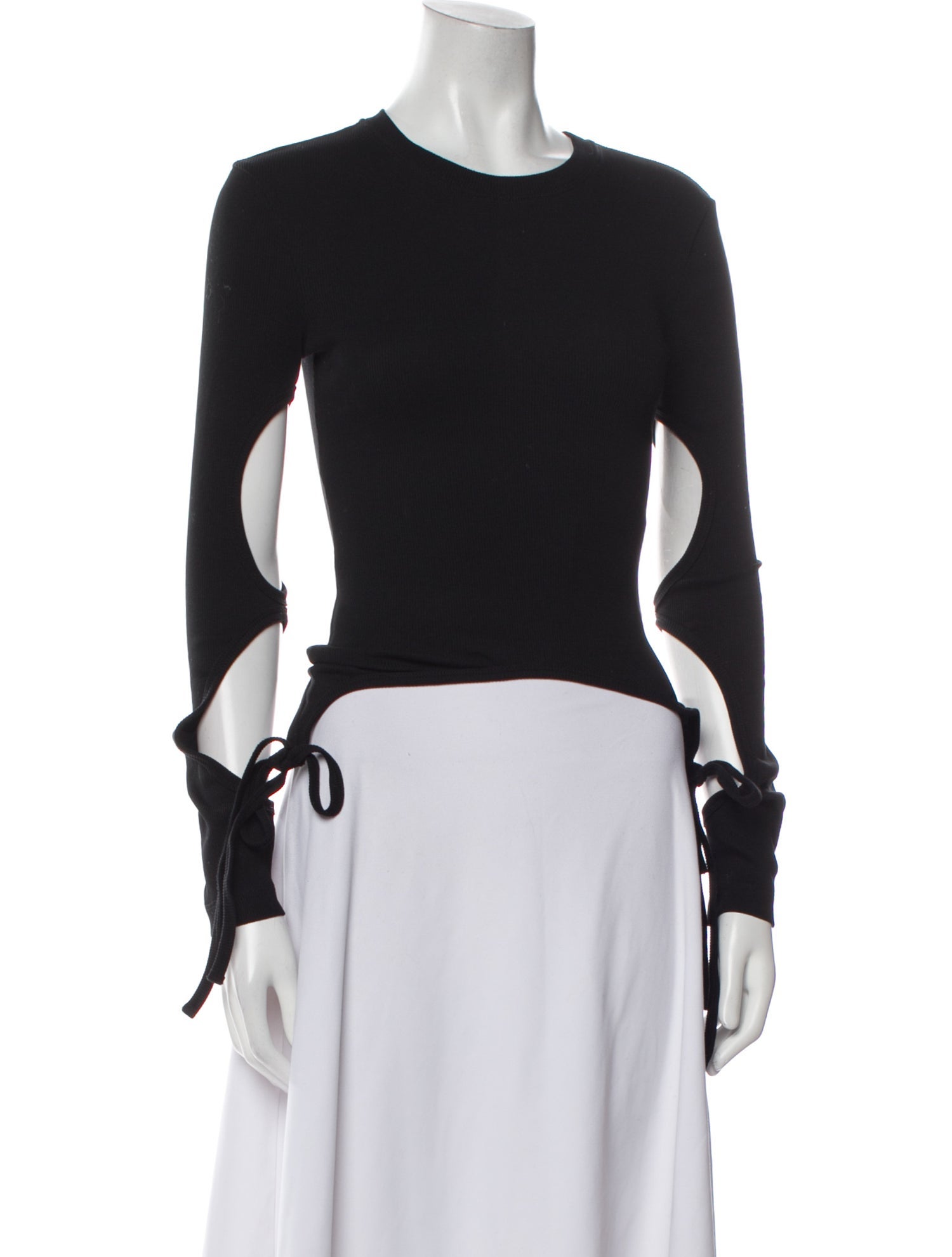 Dion Lee Crew Neck Long Sleeve Top