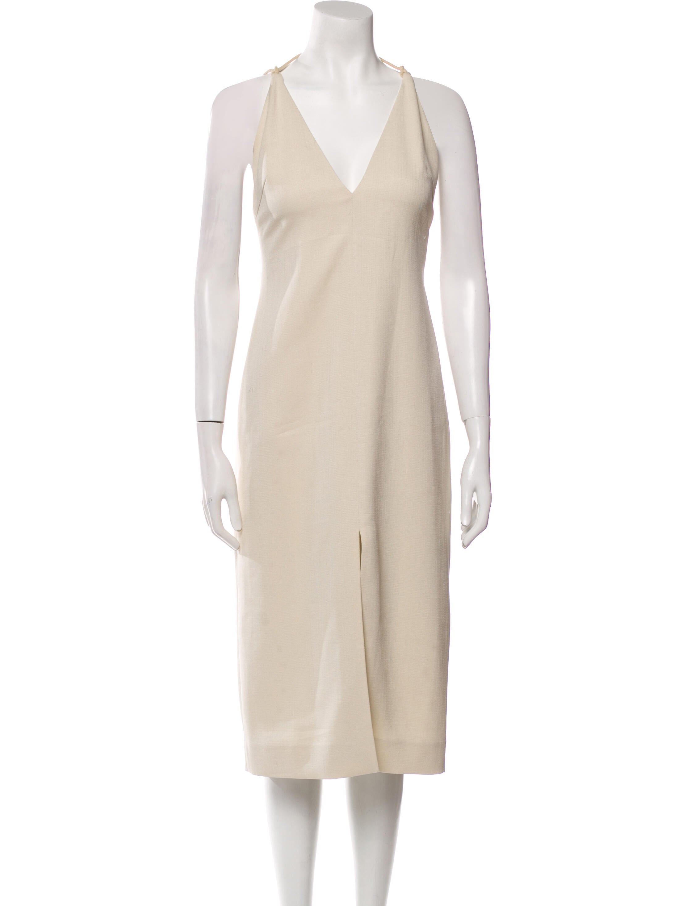 Dion Lee V-Neck Midi Length Dress