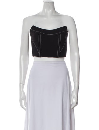 Dion Lee Strapless Crop Top