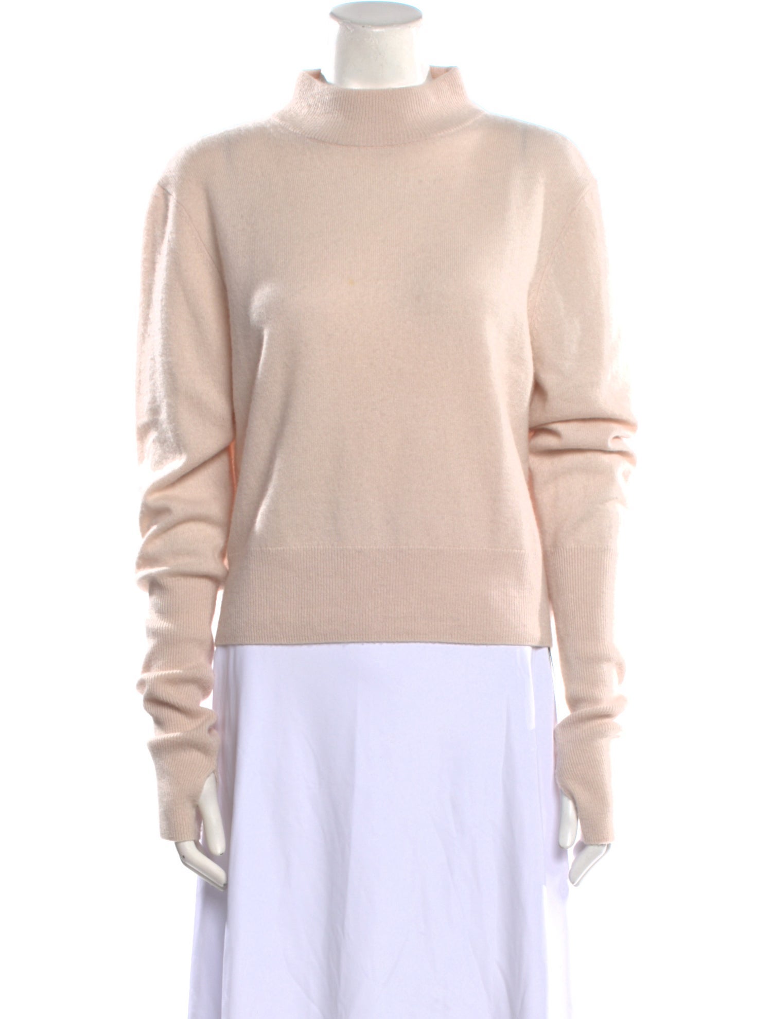 Dion Lee Cashmere Mock Neck Sweater
