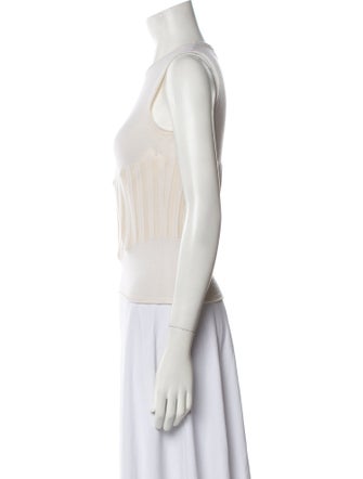 Dion Lee Crew Neck Sleeveless Top