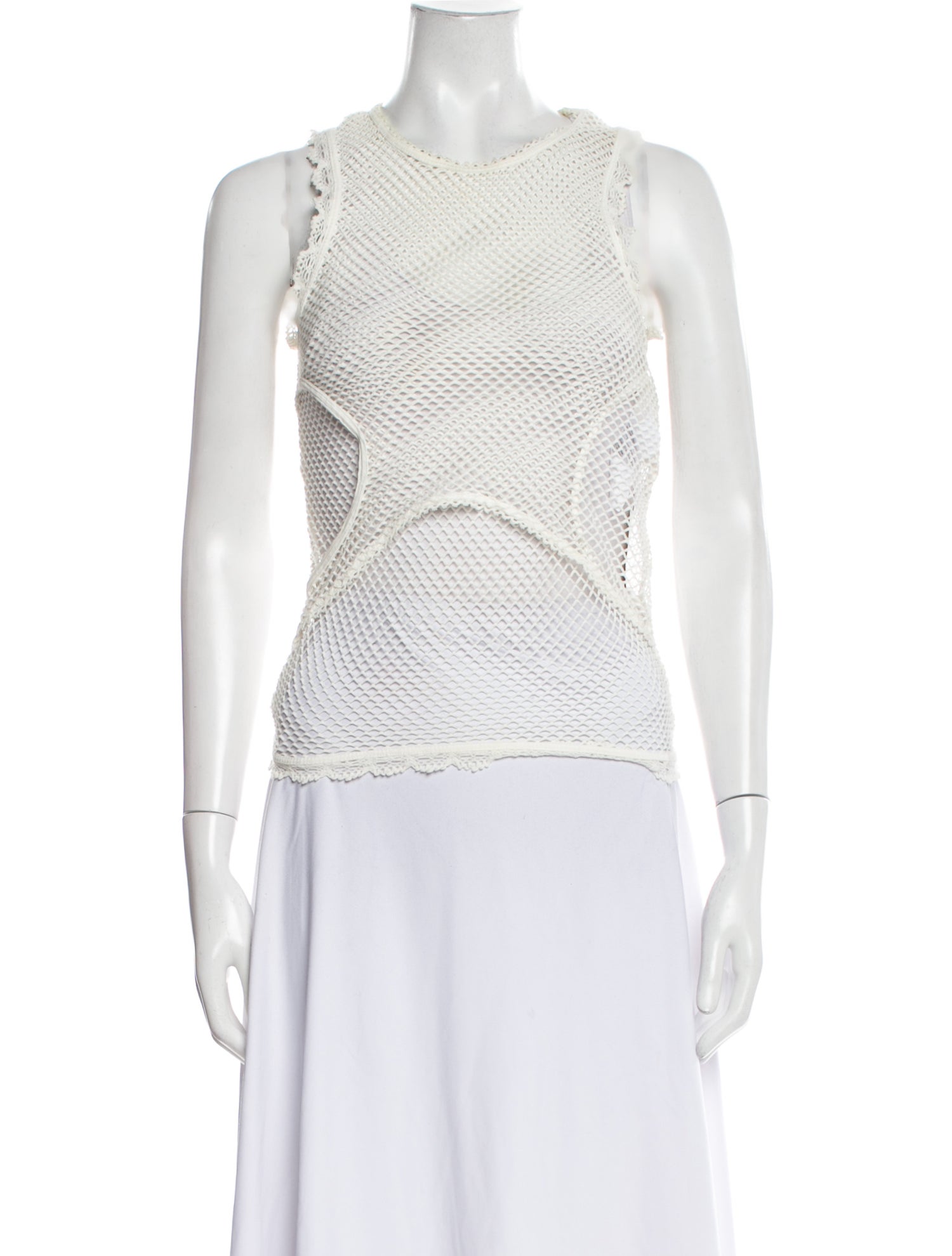 Dion Lee Crew Neck Sleeveless Top