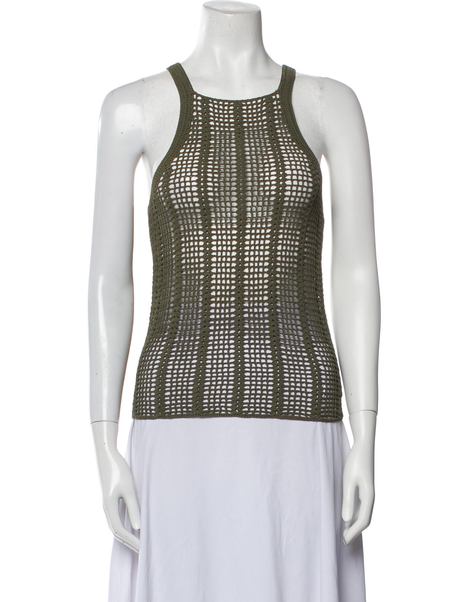 Dion Lee Scoop Neck Sleeveless Top