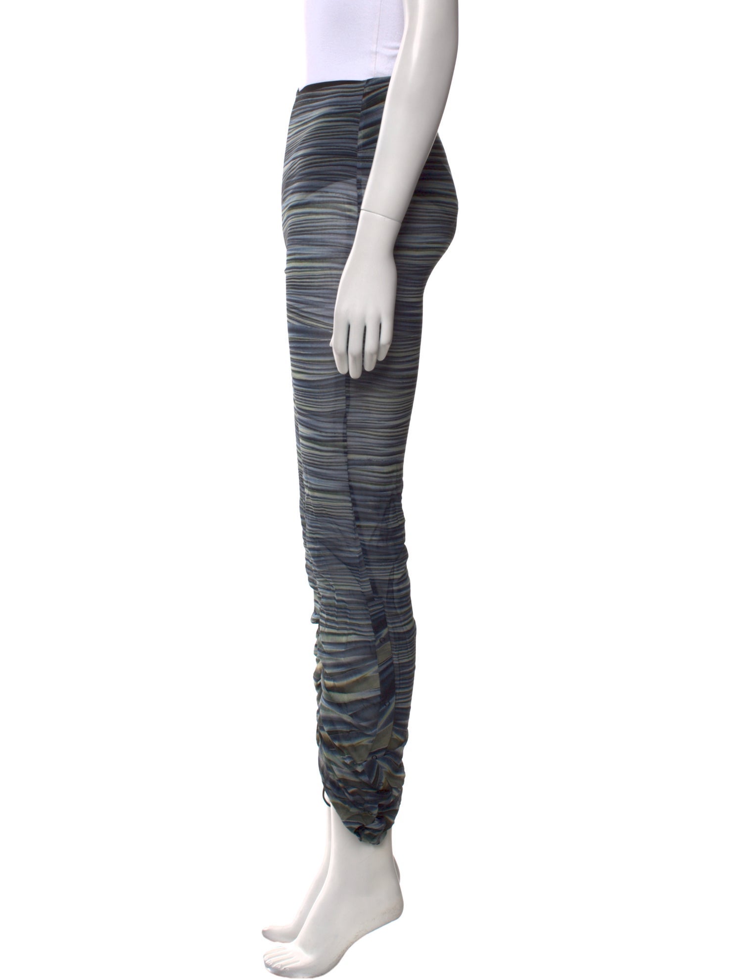 Dion Lee Silk Straight Leg Pants