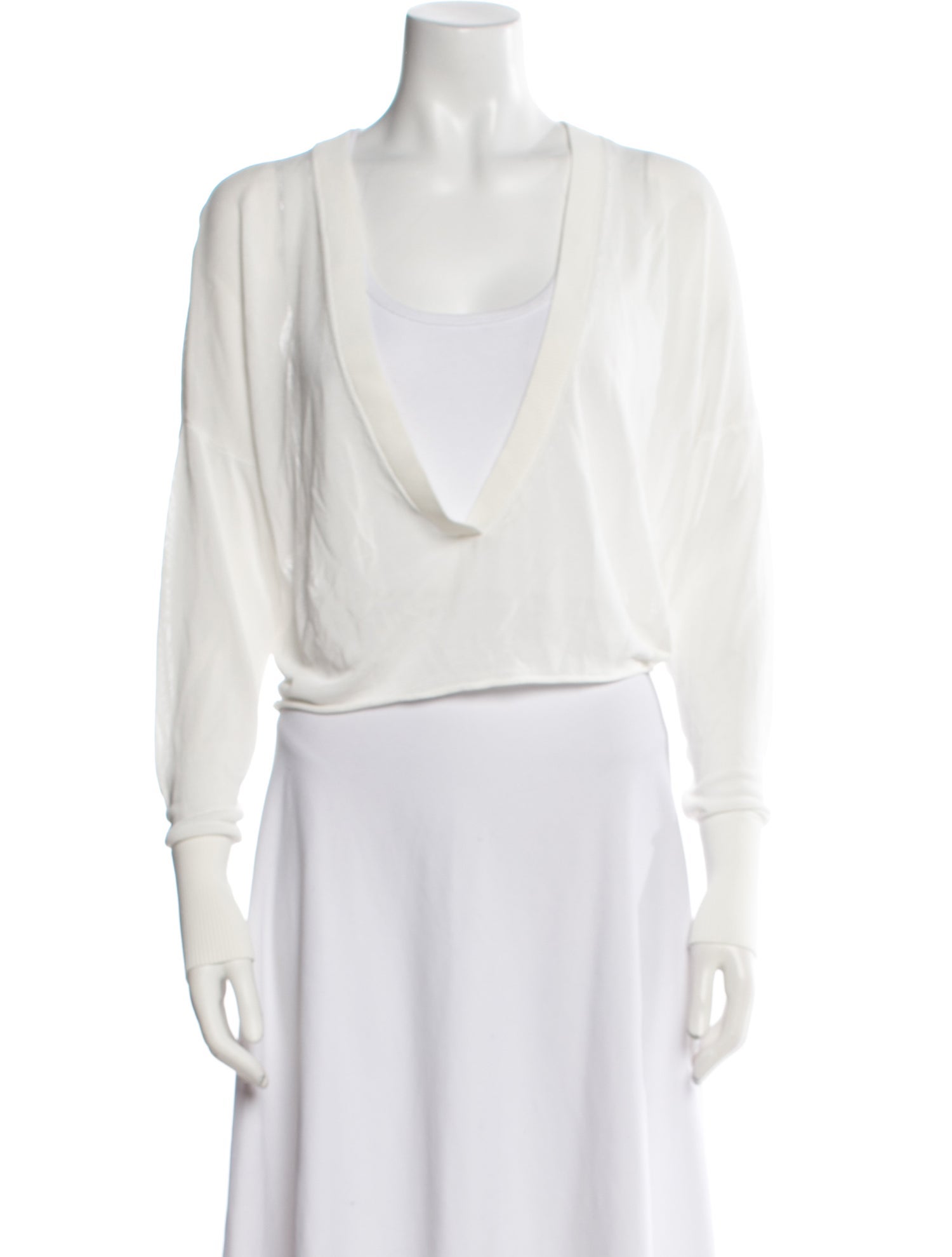 Dion Lee Plunge Neckline Sweater