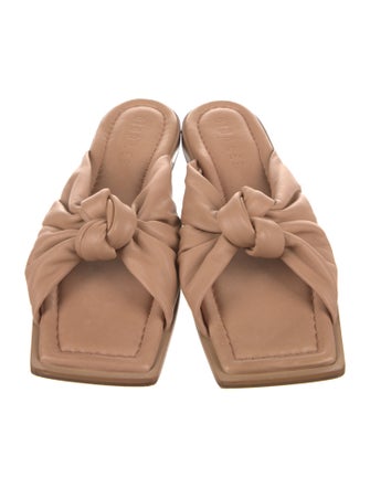 Dion Lee Leather Slides