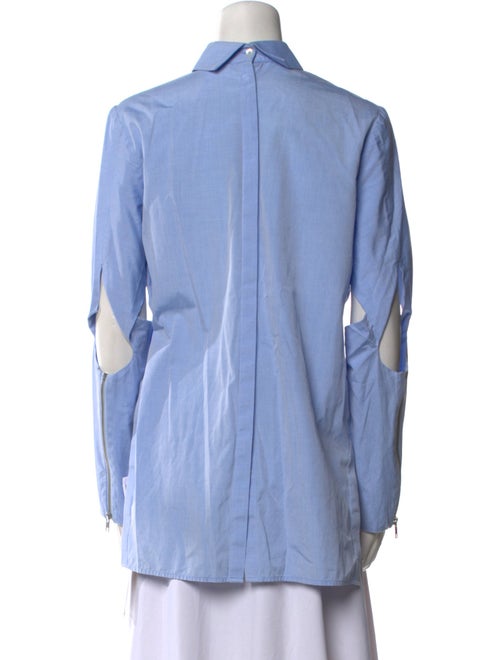 Dion Lee Long Sleeve Button-Up Top