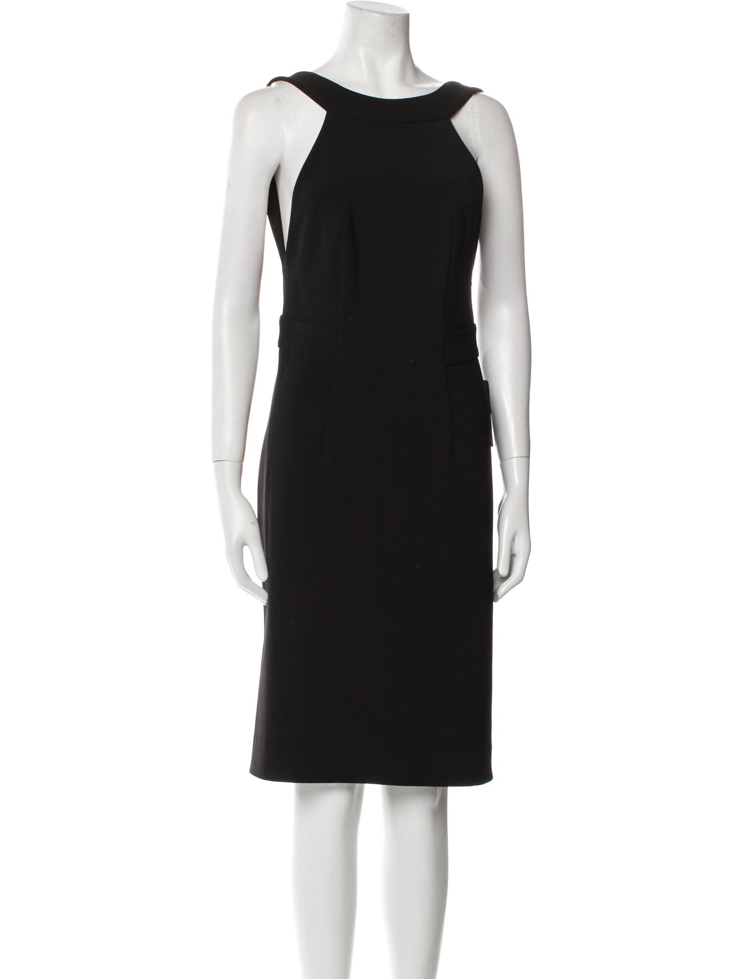 Dion Lee Scoop Neck Knee-Length Dress