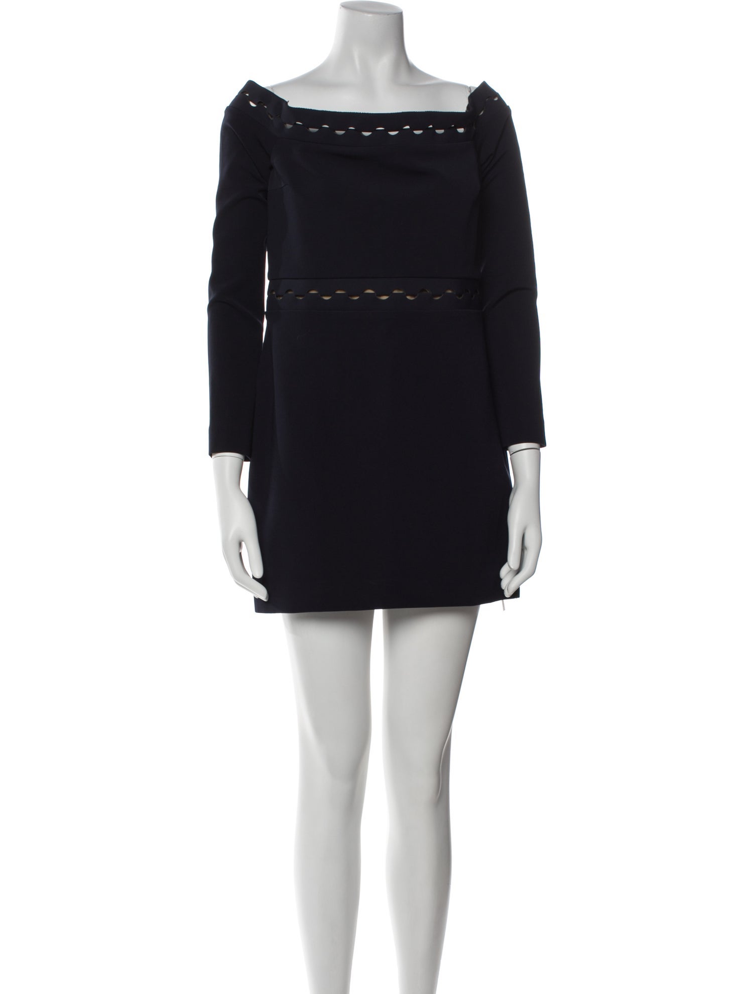 Dion Lee Off-The-Shoulder Mini Dress