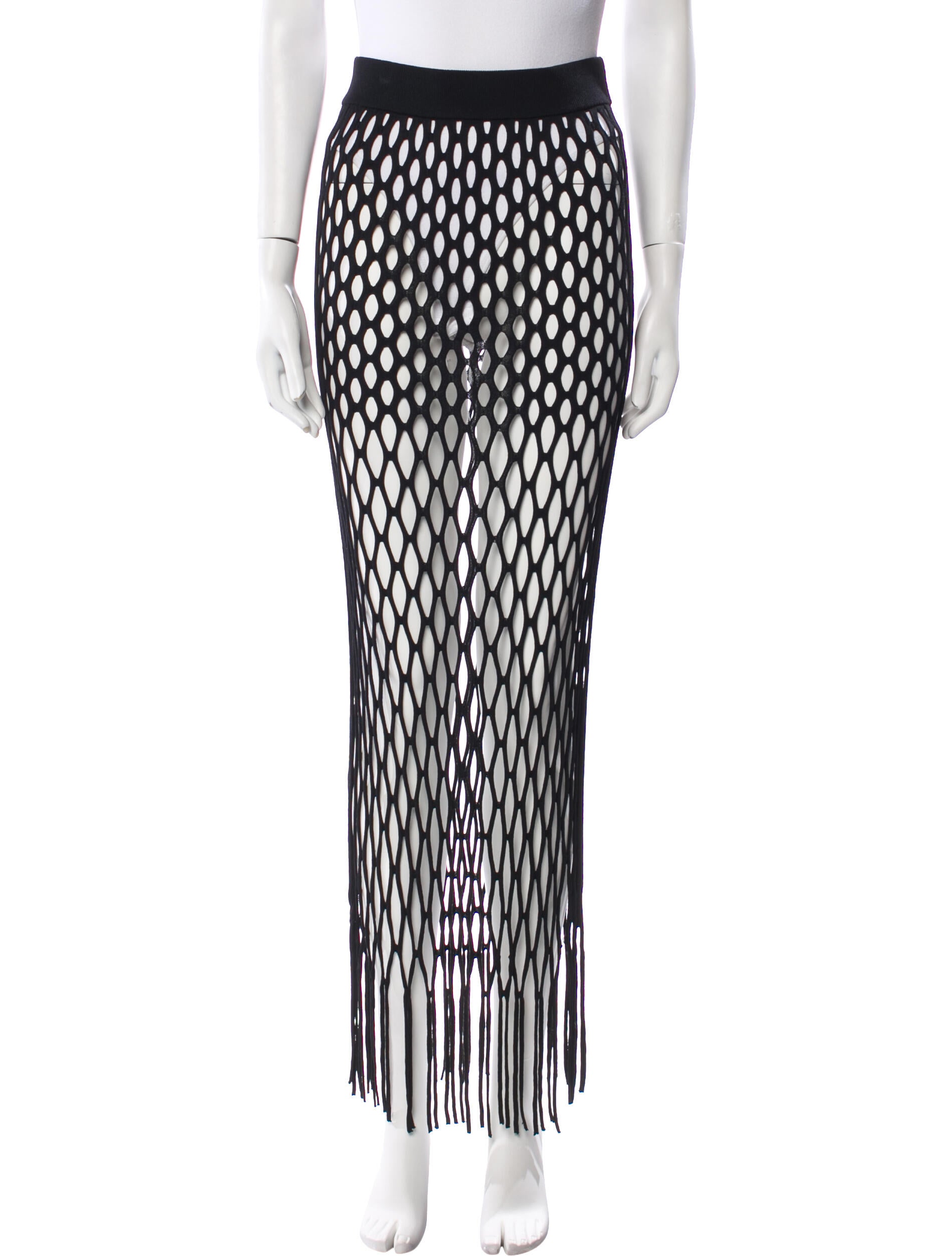 Dion Lee Nylon Long Skirt