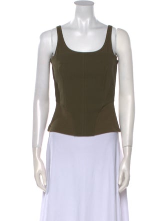 Dion Lee Scoop Neck Sleeveless Top