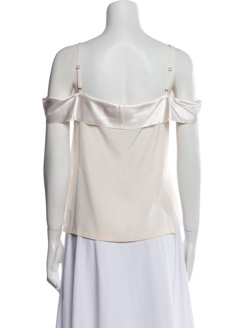 Dion Lee Silk Square Neckline Blouse