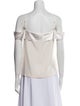 Dion Lee Silk Square Neckline Blouse
