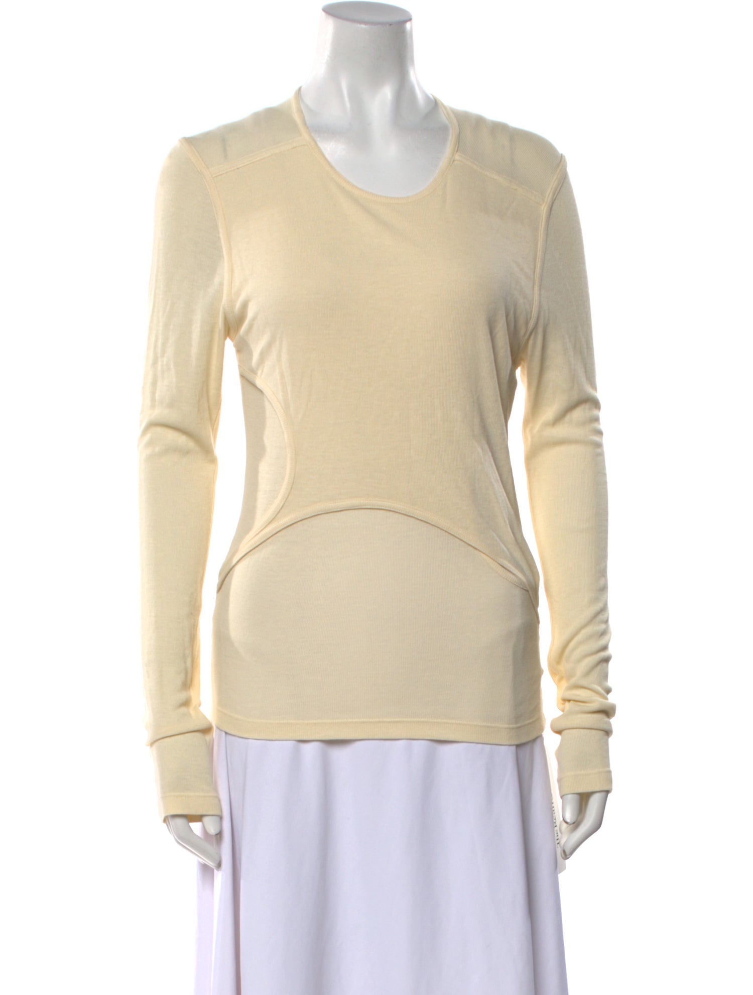 Dion Lee Scoop Neck Long Sleeve Sweatshirt w/ Tags