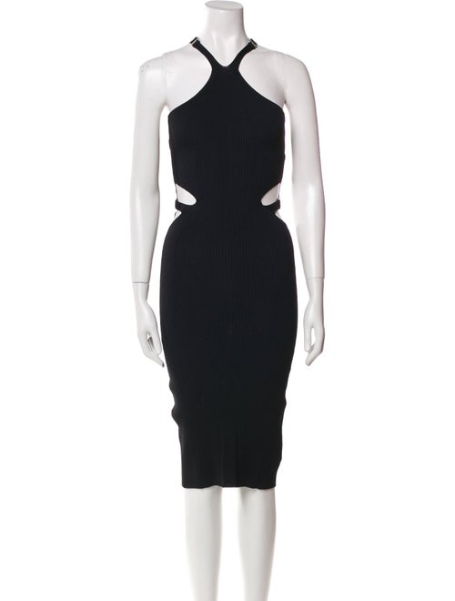 Dion Lee Halterneck Knee-Length Dress