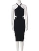 Dion Lee Halterneck Knee-Length Dress