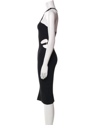 Dion Lee Halterneck Knee-Length Dress