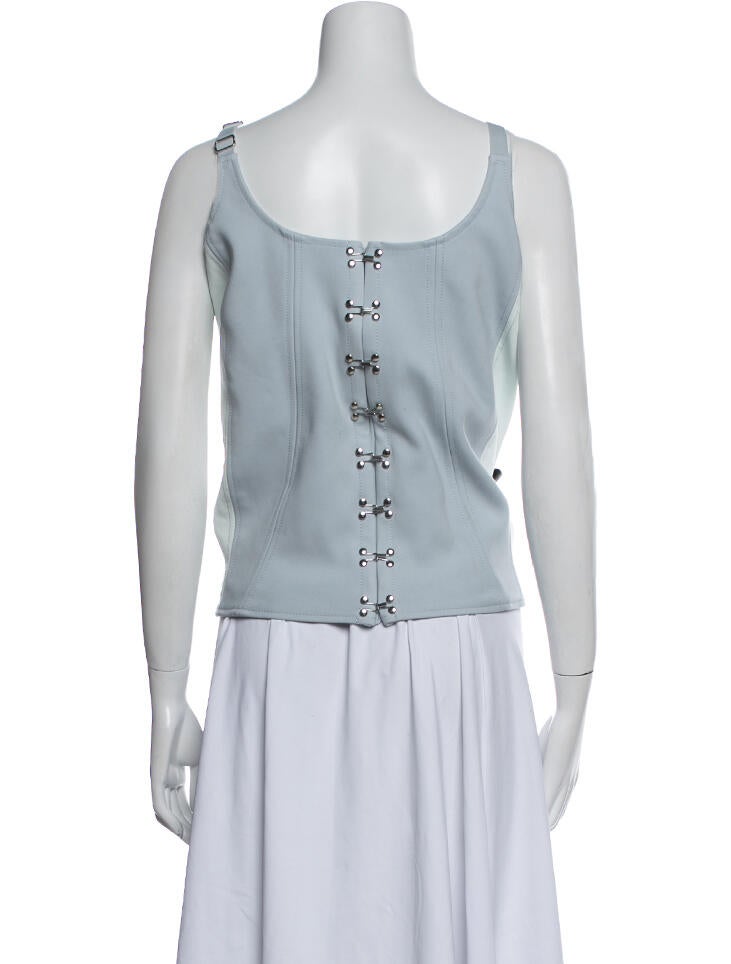 Dion Lee Square Neckline Sleeveless Top