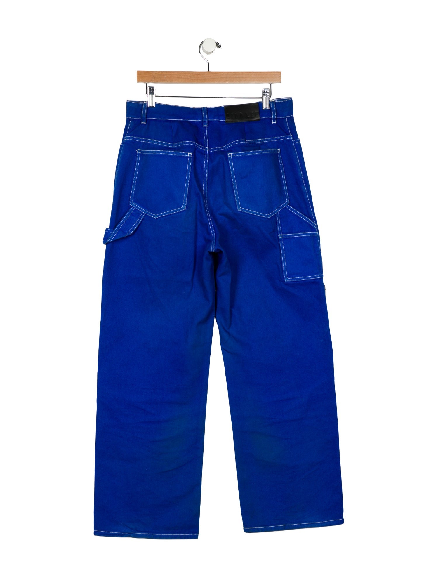 Dion Lee High-Rise Wide Leg Jeans