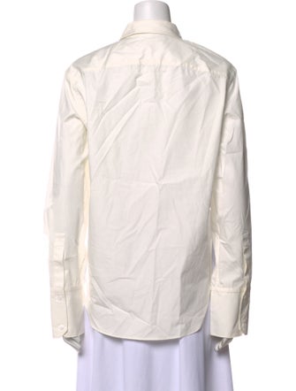 Dion Lee Long Sleeve Button-Up Top