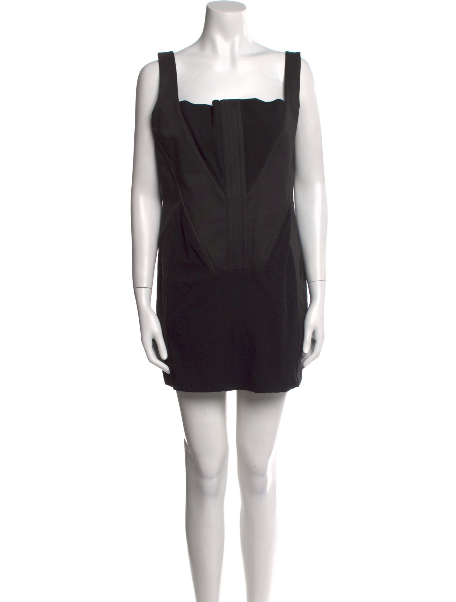Dion Lee Square Neckline Mini Dress