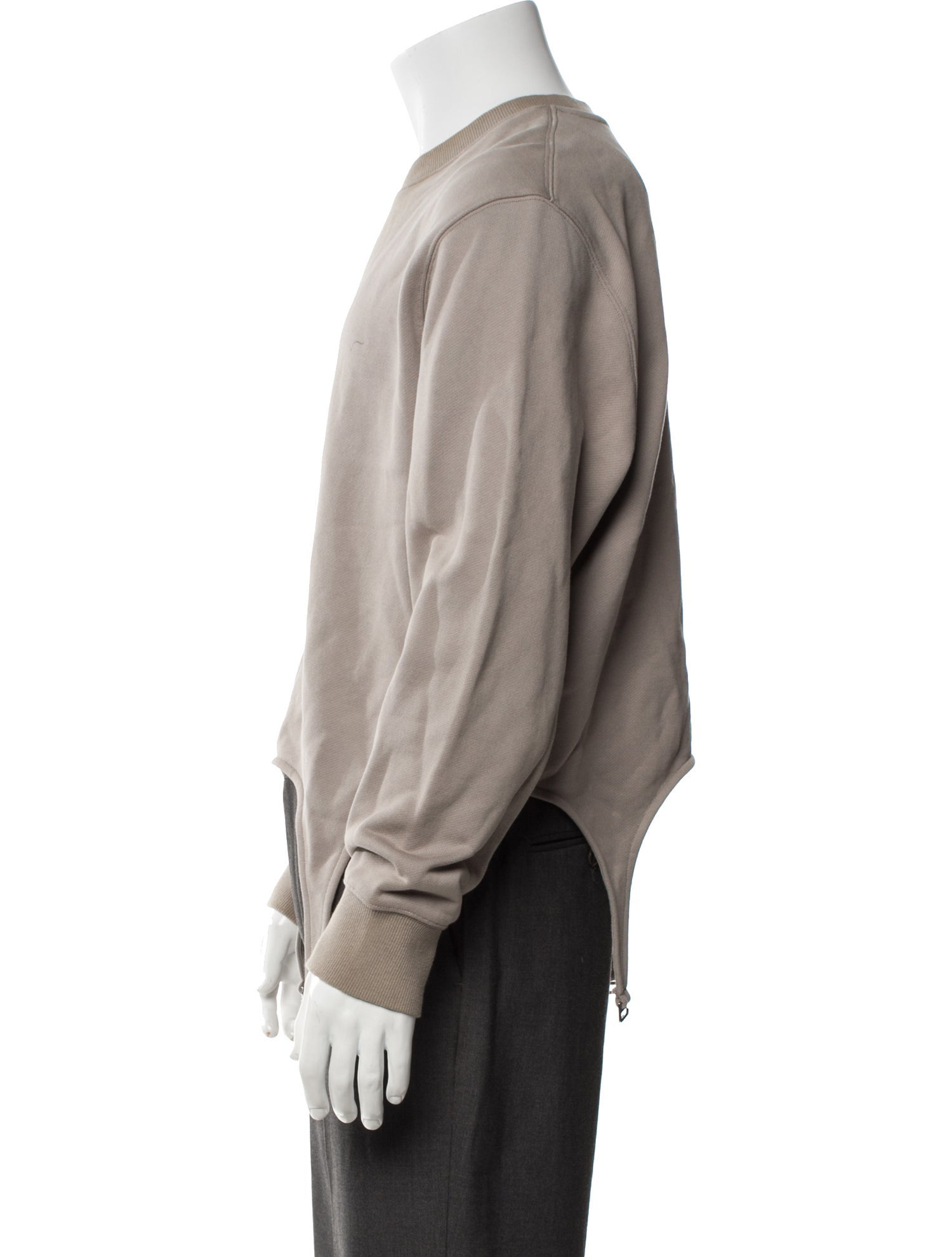 Dion Lee Crew Neck Long Sleeve Sweatshirt