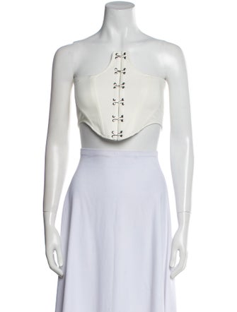 Dion Lee Strapless Crop Top