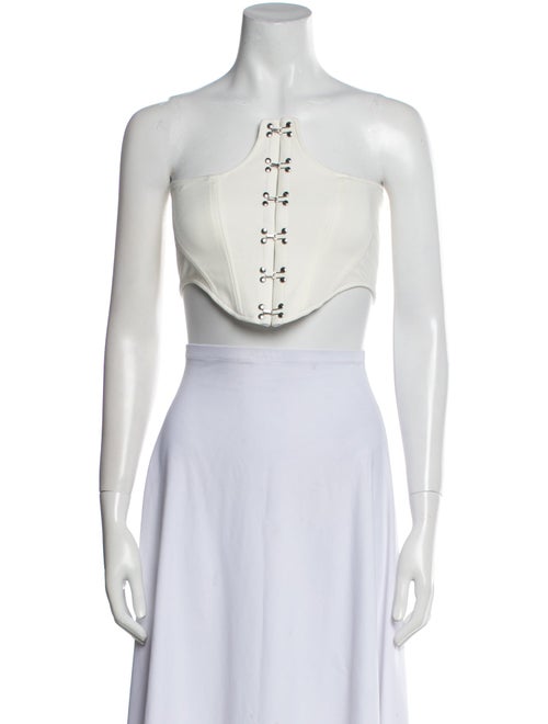 Dion Lee Strapless Crop Top