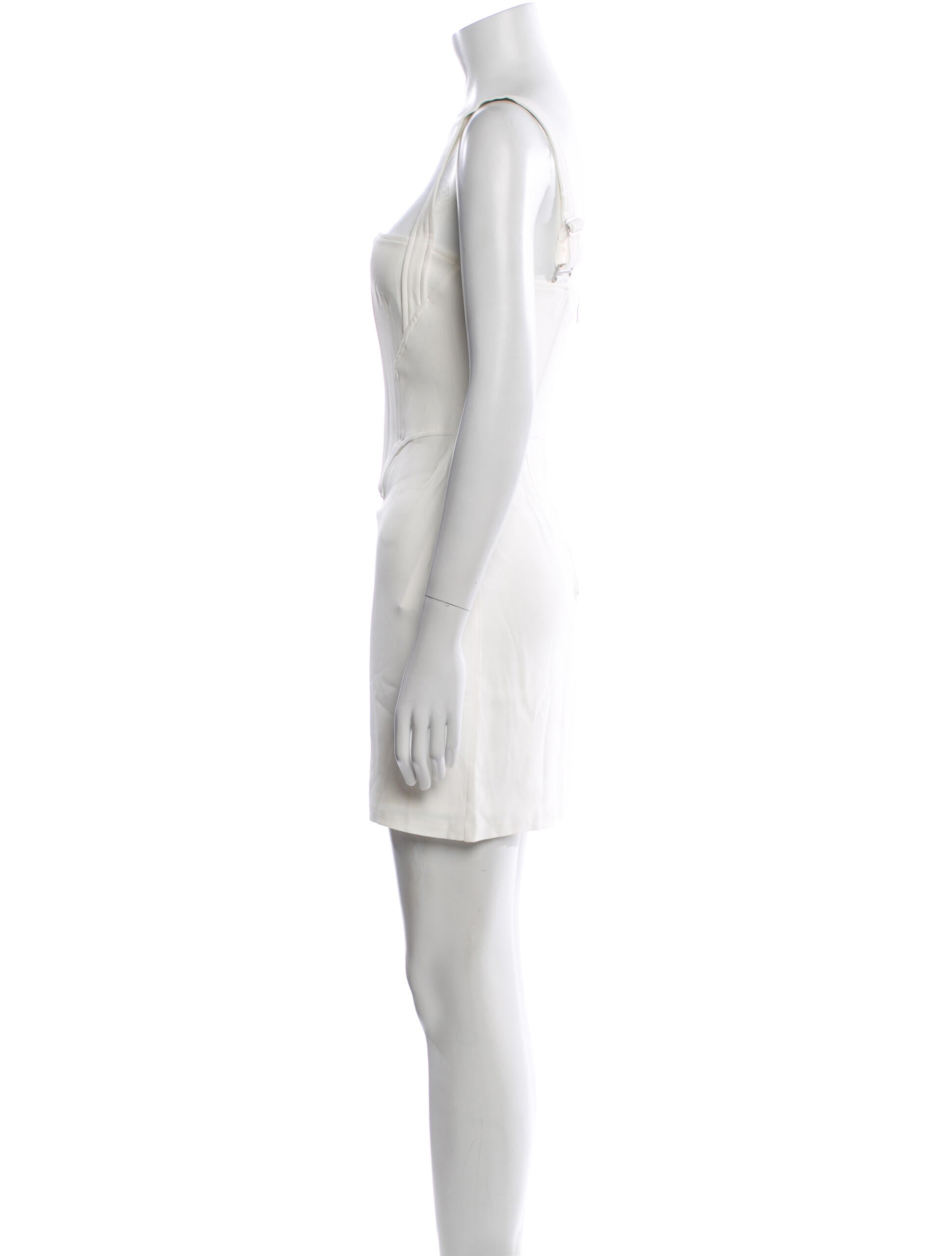 Dion Lee Square Neckline Mini Dress