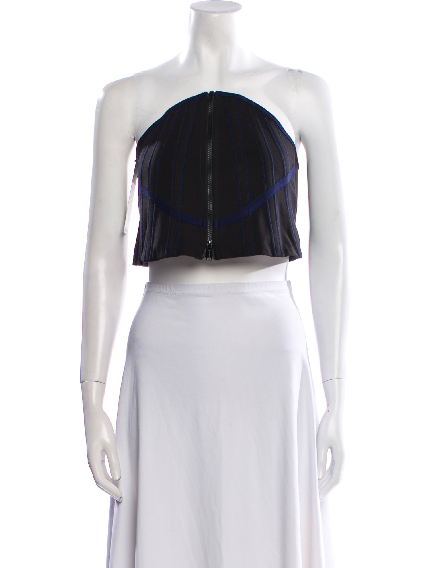 Dion Lee Strapless Crop Top