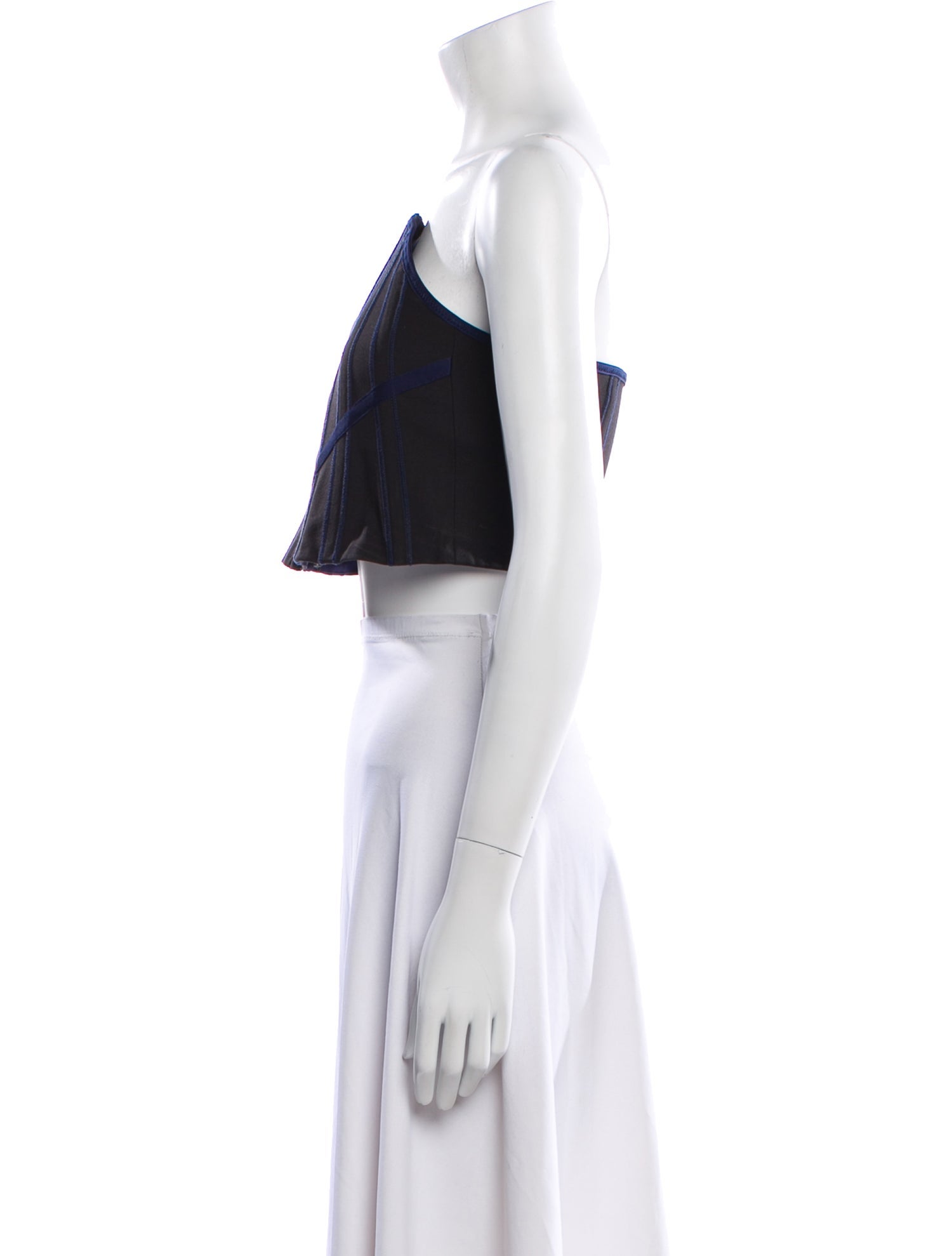 Dion Lee Strapless Crop Top