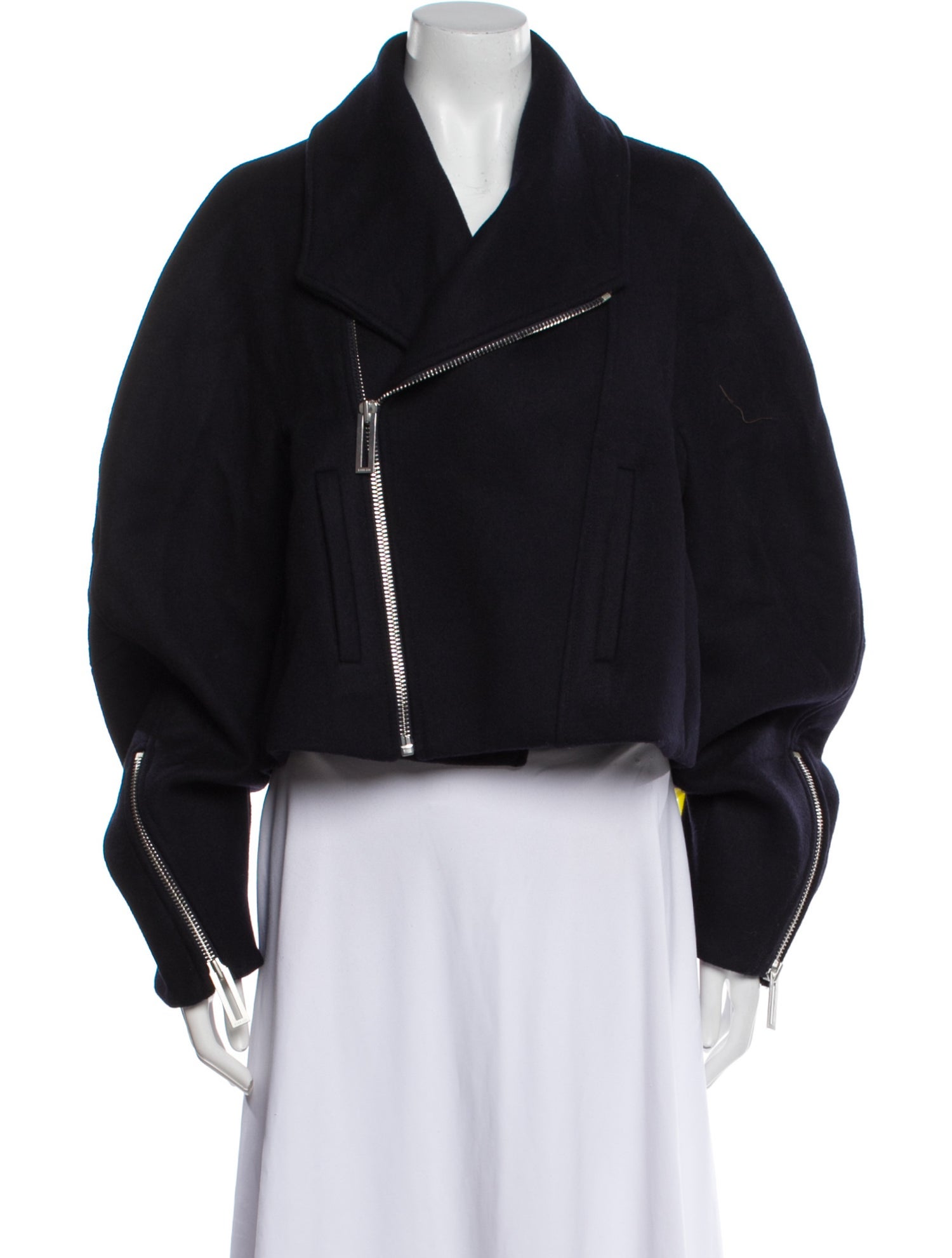 Dion Lee Virgin Wool Biker Jacket