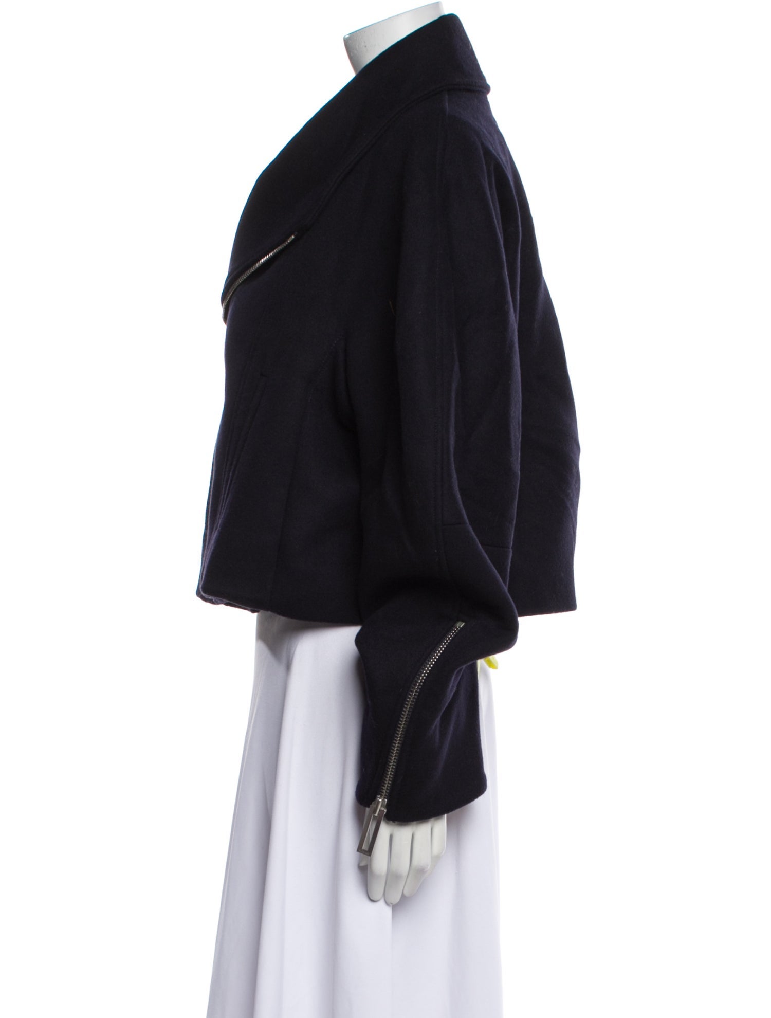 Dion Lee Virgin Wool Biker Jacket