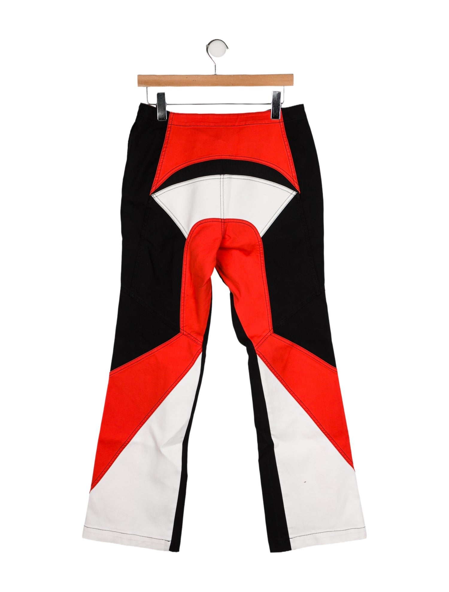 Dion Lee Colorblock Pattern Wide Leg Pants
