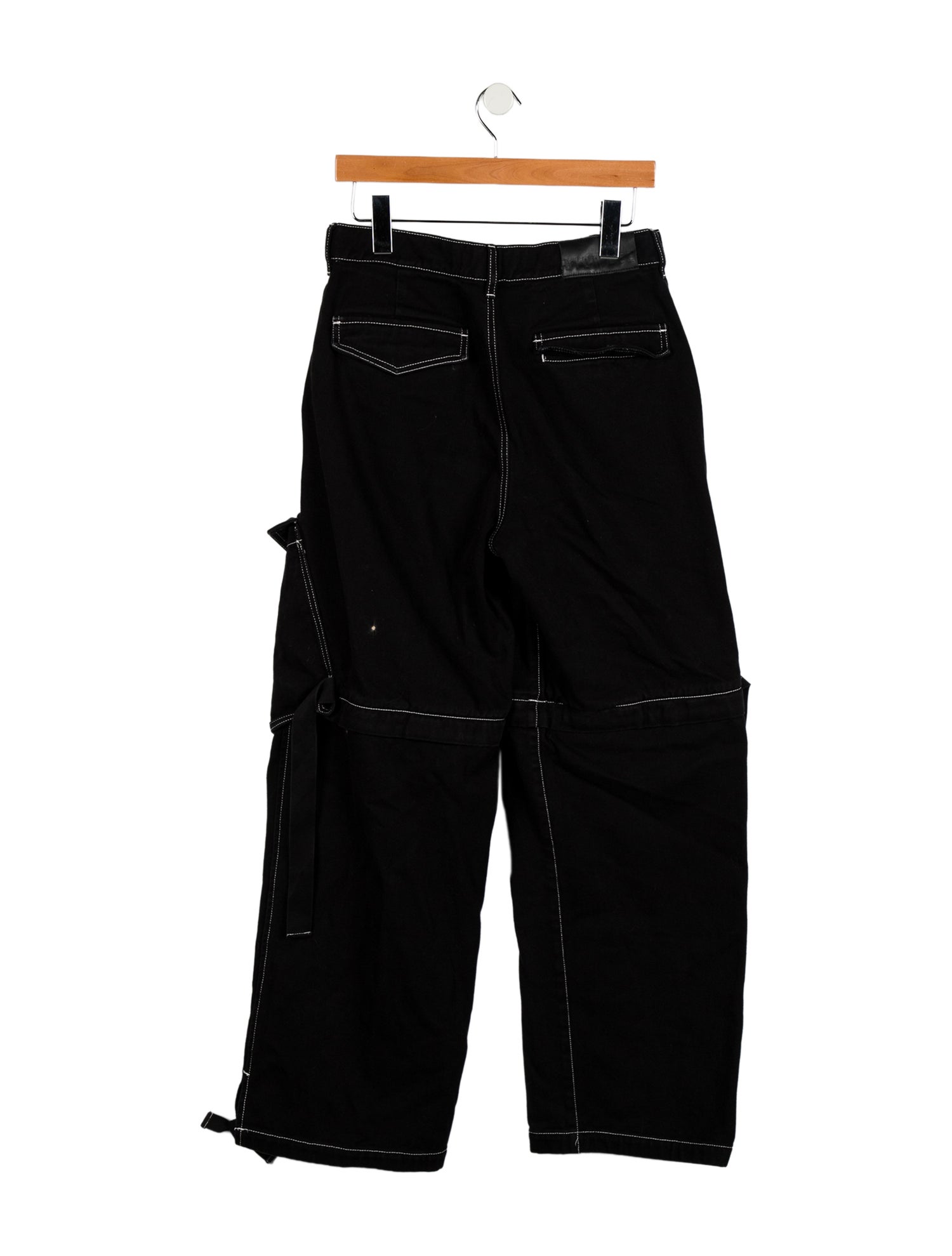 Dion Lee Mid-Rise Wide Leg Jeans