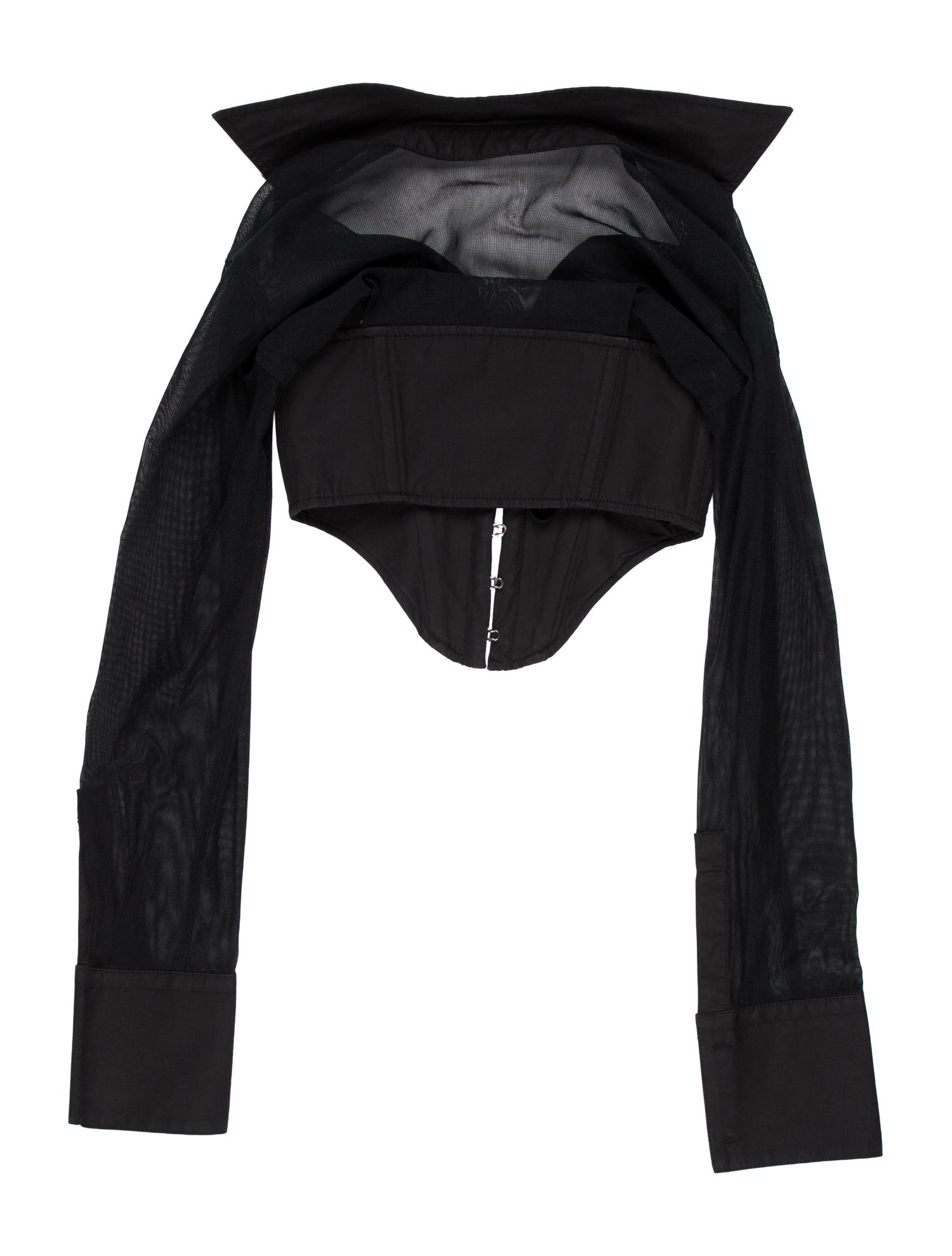 Dion Lee Long Sleeve Crop Top