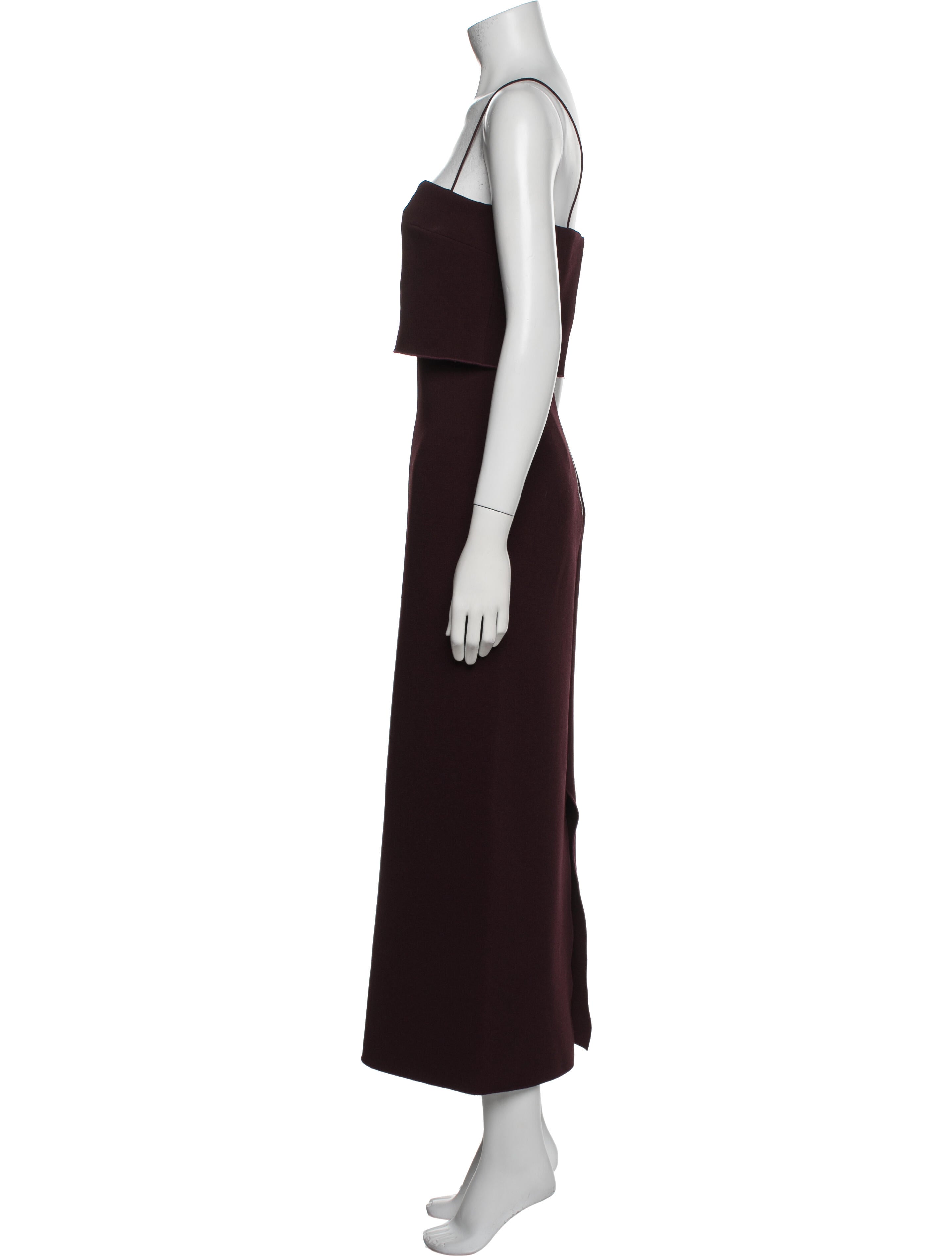 Dion Lee Square Neckline Long Dress