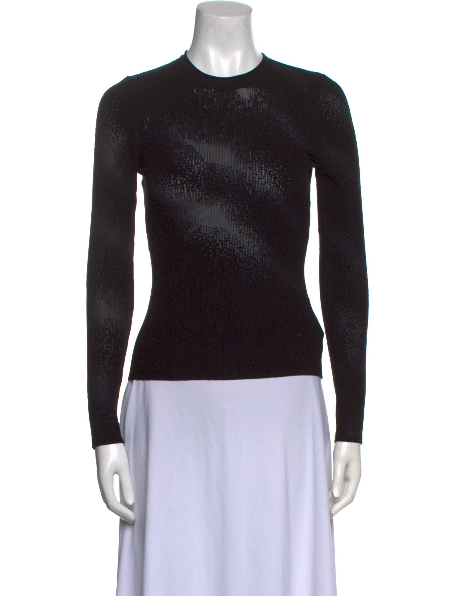 Dion Lee Crew Neck Long Sleeve Top