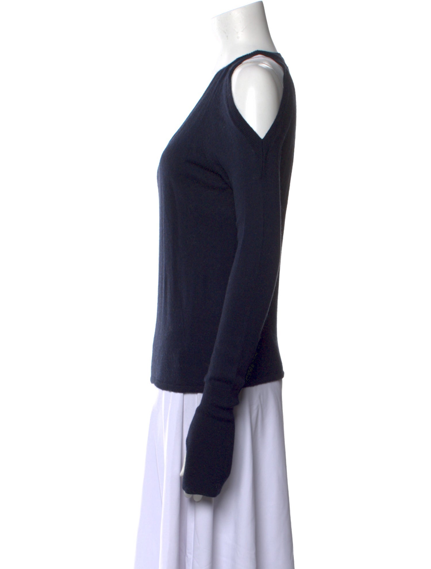 Dion Lee Merino Wool V-Neck Sweater